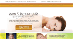 Desktop Screenshot of johnburnettmd.com